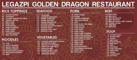 Legazpi Golden Dragon Restaurant .